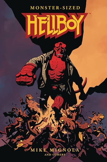 Cover image for MONSTER SIZED HELLBOY HC