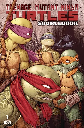 Cover image for TMNT SOURCEBOOK #1