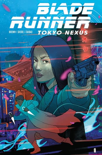 Cover image for BLADE RUNNER TOKYO NEXUS #1 (OF 4) SDCC EXC FOIL WARD (MR)