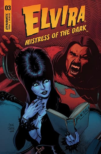David Avallone's Writer's Commentary on Elvira: Mistress Of The Dark #3