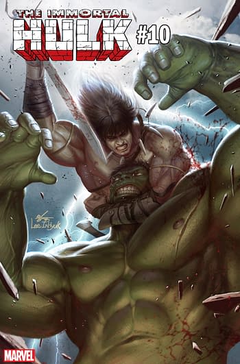 It's Conan Vs Marvel On Variant Covers in December and January