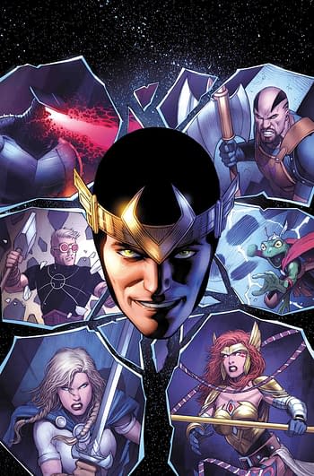 Luca Maresca Returns to Join Matteo Lolli and Stephanie Hans on Asgardians Of The Galaxy #5