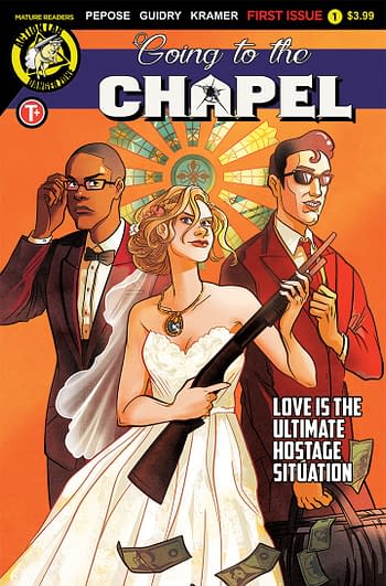 Literally a Shotgun Wedding in Action Lab's Going to the Chapel