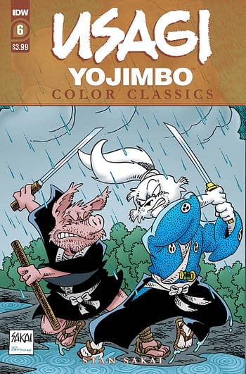 Usagi Yojimbo Color Classics #6 Cover
