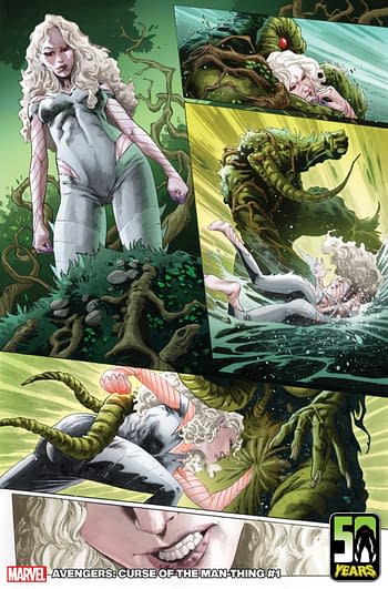 Steve Orlando to Expose Marvel's Man-Thing in March