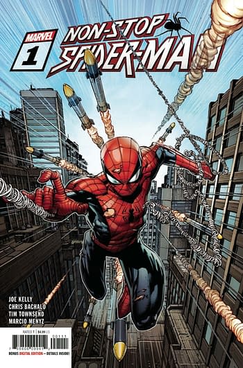 Non-Stop Spider-Man Die-Cut Cover - Has Another Cover?