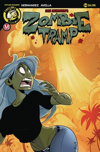 Cover image for ZOMBIE TRAMP ONGOING #84 CVR A MACCAGNI (MR)
