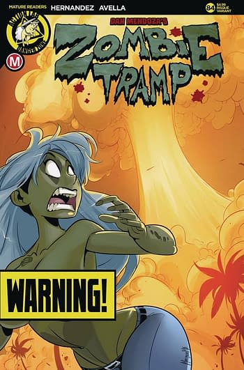 Cover image for ZOMBIE TRAMP ONGOING #84 CVR B MACCAGNI RISQUE (MR)
