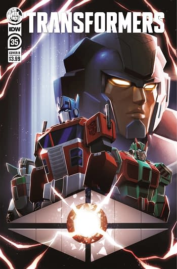 Cover image for TRANSFORMERS #35 CVR B LAFUENTE