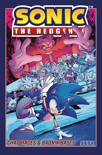 Cover image for SONIC THE HEDGEHOG TP VOL 09 CHAO RACES & BADNIK BASES