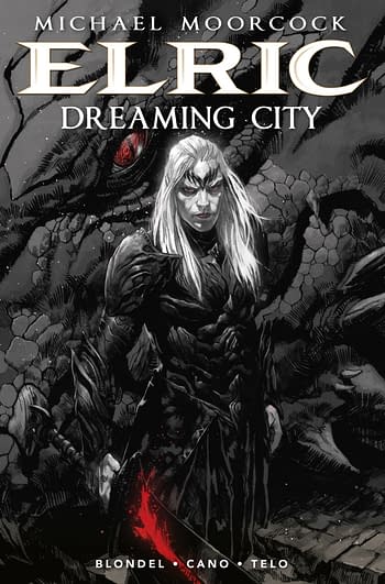 Cover image for MOORCOCK ELRIC HC VOL 04 (OF 4) DREAMING CITY (MR)
