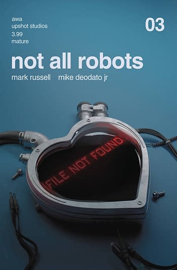 Cover image for NOT ALL ROBOTS #3 (MR)
