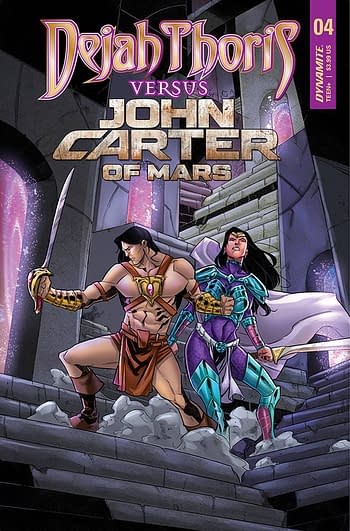 Cover image for DEJAH THORIS VS JOHN CARTER OF MARS #4 CVR C MIRACOLO