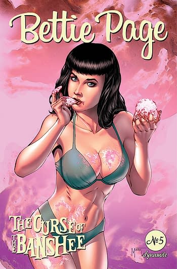 Cover image for BETTIE PAGE & CURSE OF THE BANSHEE #5 CVR A MYCHAELS