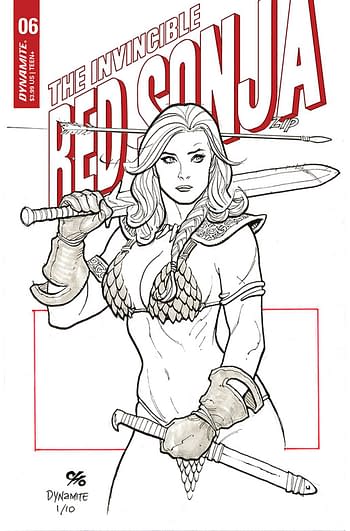 Cover image for INVINCIBLE RED SONJA #6 CVR D CHO