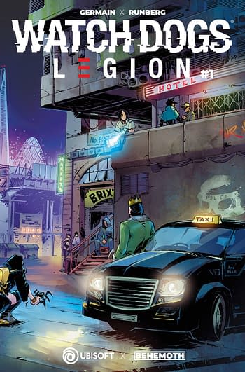 Cover image for WATCH DOGS LEGION #1 (OF 4) CVR E 25 COPY INCV GERMAIN (MR)