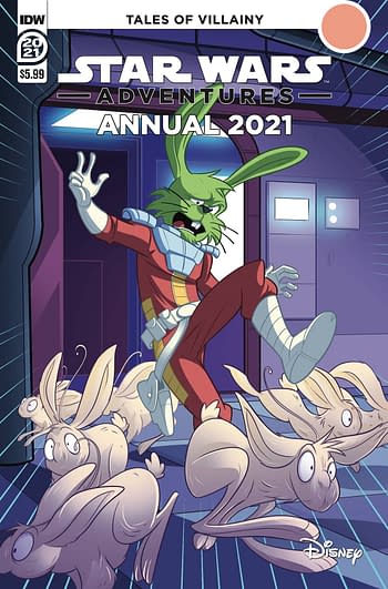 Cover image for STAR WARS ADVENTURES ANNUAL 2021 CVR A FLOREAN