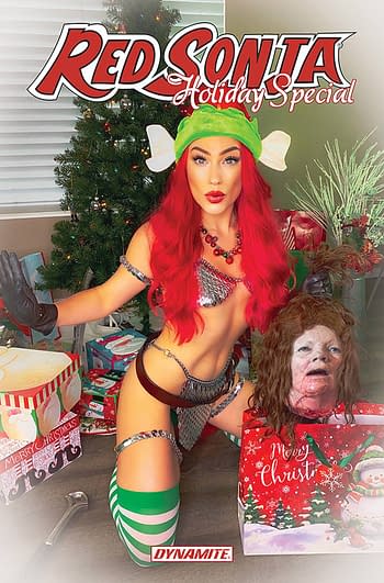 Cover image for RED SONJA 2021 HOLIDAY SP CVR A COSPLAY