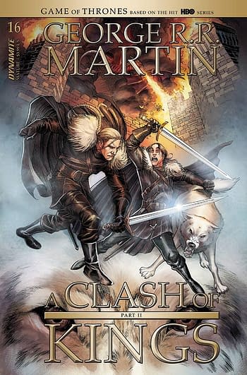 Cover image for GEORGE RR MARTIN A CLASH OF KINGS #16 CVR A MILLER (MR)
