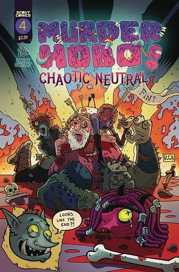 Cover image for MURDER HOBO CHAOTIC NEUTRAL #4 (OF 4) (MR)