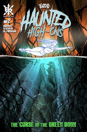 Cover image for TWIZTID HAUNTED HIGH ONS CURSE OF GREEN BOOK #2 (OF 4) CVR A