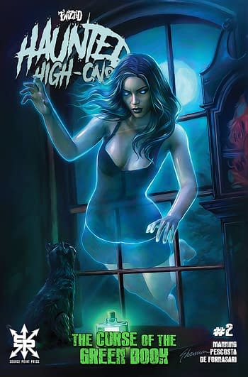 Cover image for TWIZTID HAUNTED HIGH ONS CURSE OF GREEN BOOK #2 (OF 4) CVR B