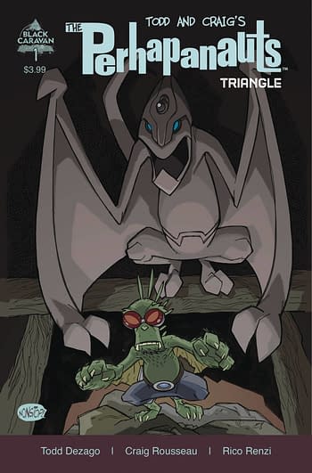 Cover image for PERHAPANAUTS TRIANGLE #1 CVR A ROUSSEAU