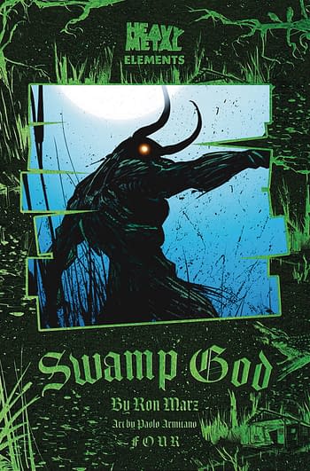 Cover image for SWAMP GOD #4 (OF 6) (MR)