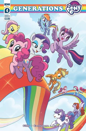 Cover image for MY LITTLE PONY GENERATIONS #4 CVR A CACCIATORE
