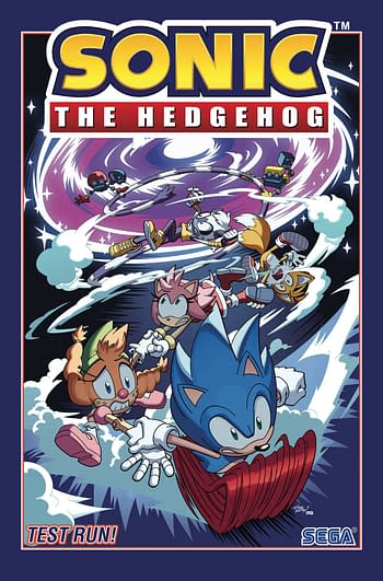 Cover image for SONIC THE HEDGEHOG TP VOL 10 TEST RUN
