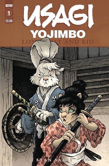 Cover image for USAGI YOJIMBO LONE GOAT & KID #1