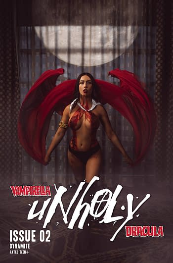 Cover image for VAMPIRELLA DRACULA UNHOLY #2 CVR E COSPLAY