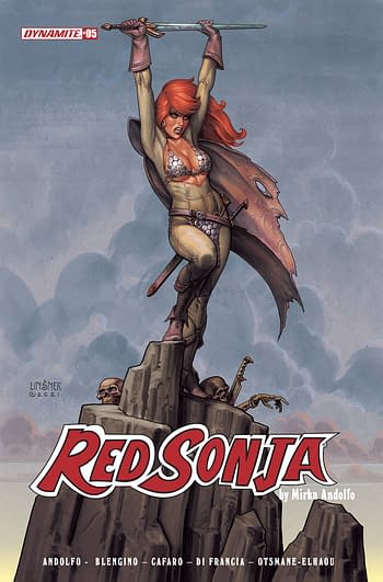 Cover image for RED SONJA (2021) #5 CVR C LINSNER