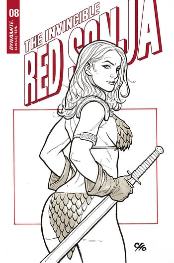 Cover image for INVINCIBLE RED SONJA #8 CVR D CHO