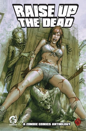 Cover image for RAISE UP THE DEAD ZOMBIE COMICS ANTHOLOGY GN (MR)