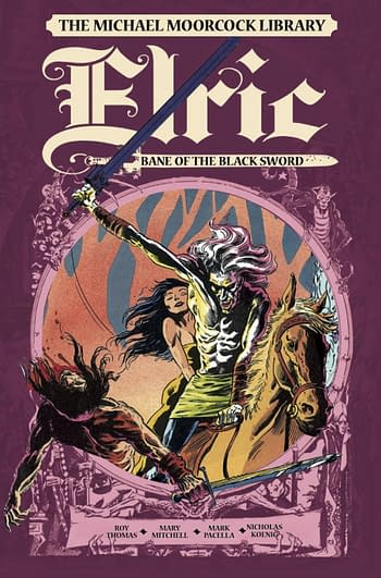 Cover image for MICHAEL MOORCOCK LIBRARY ELRIC BANE OF BLACK SWORD HC