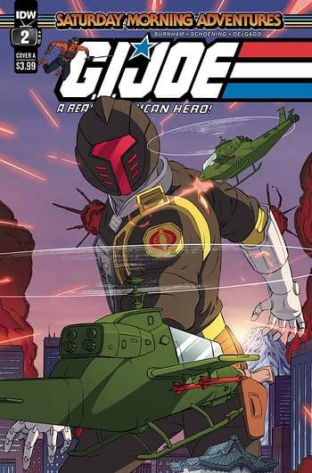 Cover image for GI JOE SATURDAY MORNING ADVENTURES #2 (OF 4) CVR A SCHOENING