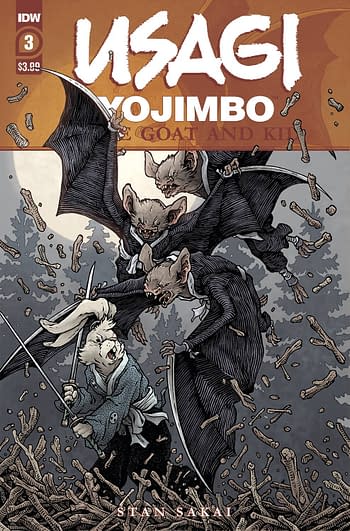 Cover image for USAGI YOJIMBO LONE GOAT & KID #3 (OF 6)