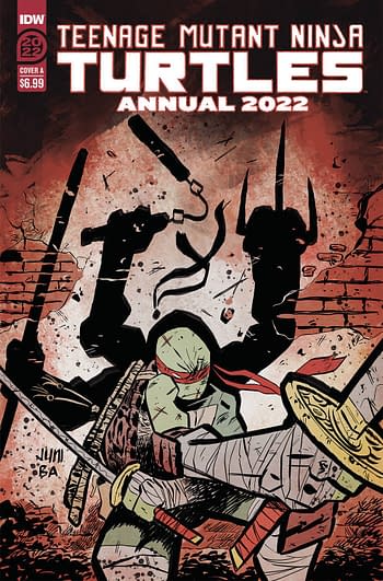 Cover image for TMNT ANNUAL 2022 CVR A JUNI BA