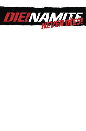 Cover image for DIE!NAMITE NEVER DIES #1 CVR F BLANK AUTHENTIX