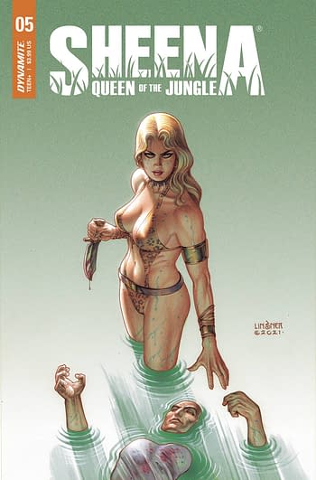 Cover image for SHEENA QUEEN JUNGLE #5 CVR D LINSNER
