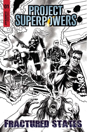 Cover image for PROJECT SUPERPOWERS FRACTURED STATES #1 CVR H 20 COPY INCV R