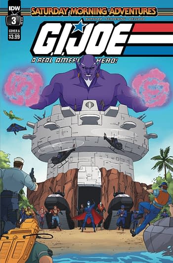 Cover image for GI JOE SATURDAY MORNING ADVENTURES #3 (OF 4) CVR A SCHOENING