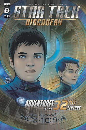 Cover image for STAR TREK DISCOVERY ADV IN 32ND CENTURY #2 (OF 4) CVR A HERN