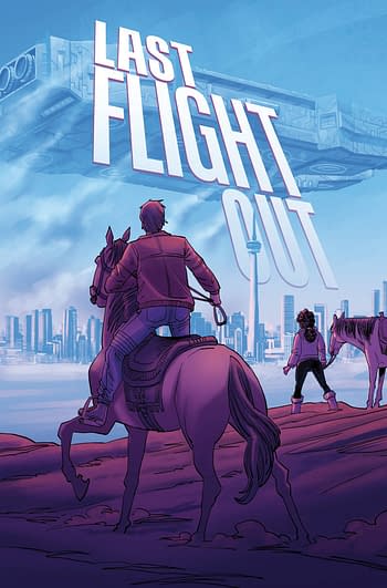 Cover image for LAST FLIGHT OUT #6 (OF 6)