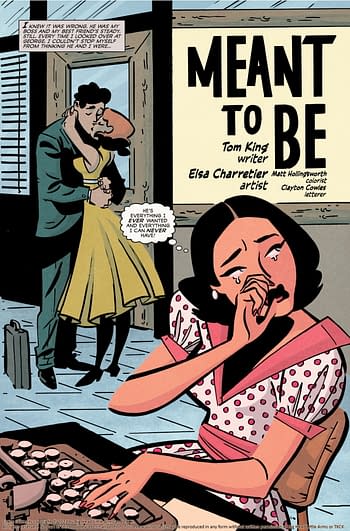 Tom King & Elsa Charretier's Everlasting Love On Substack, For Free