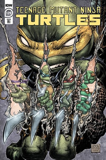 Cover image for TMNT ONGOING #129 CVR C 10 COPY INCV WILLIAMS