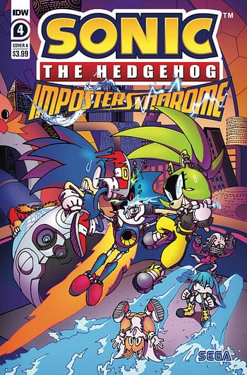Cover image for SONIC HEDGEHOG IMPOSTER SYNDROME #4 (OF 4) CVR A FONSECA