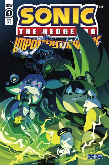 Cover image for SONIC HEDGEHOG IMPOSTER SYNDROME #4 (OF 4) CVR C 10 COPY FOU