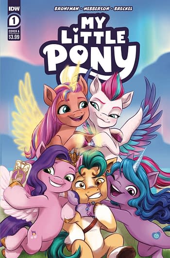 Cover image for MY LITTLE PONY #1 CVR A MEBBERSON